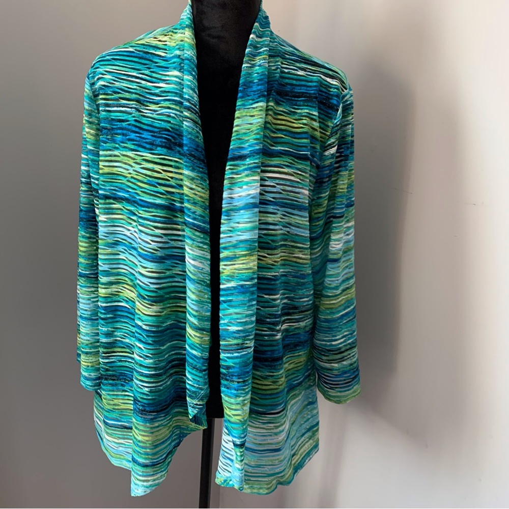 Sheer cardigan